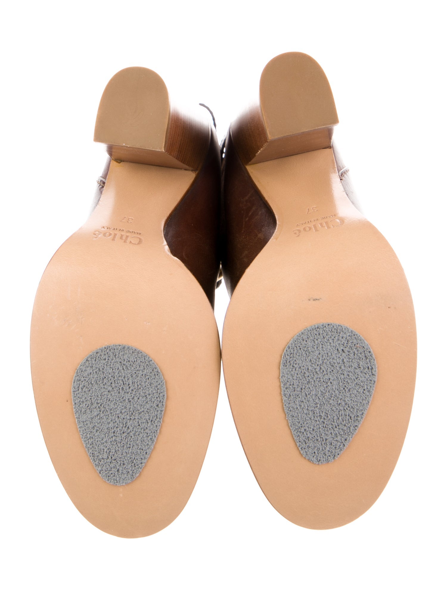 Chloé Leather Moto Boots